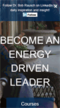 Mobile Screenshot of energydrivenleader.com